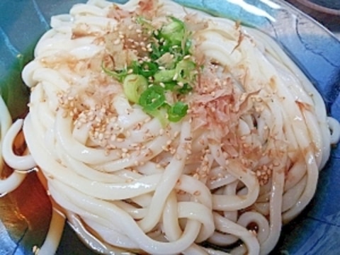 細うどんで★あっさり冷え冷え冷うどん！